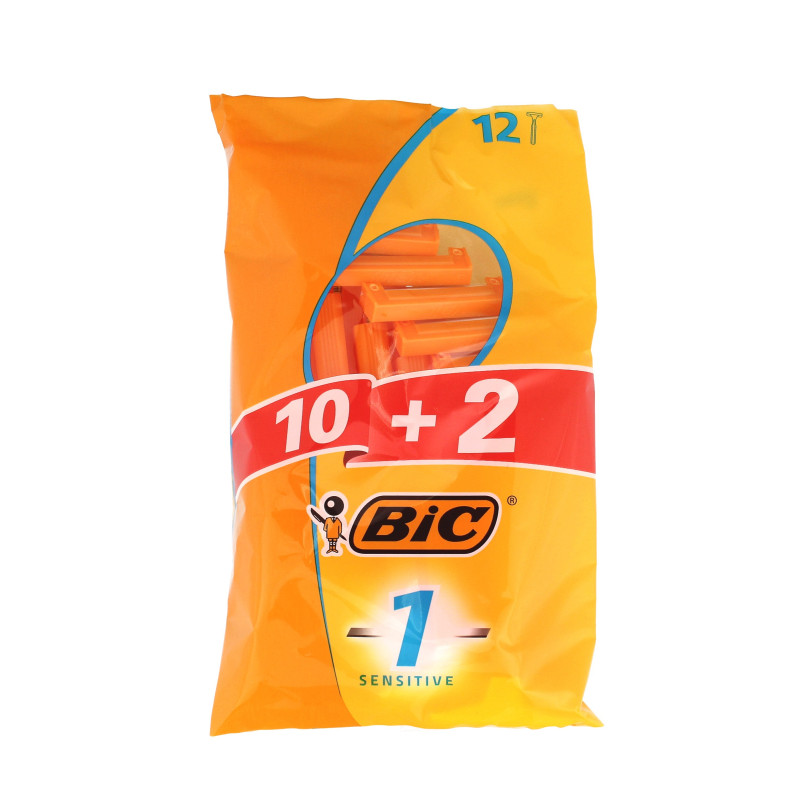 Bic Maszynka do golenia BIC 1 Sensitive 1op.-12szt