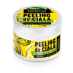 Perfecta Spa Peeling do ciała Yuzu Lime & Żeń-Szeń - odżywienie i regeneracja 225g