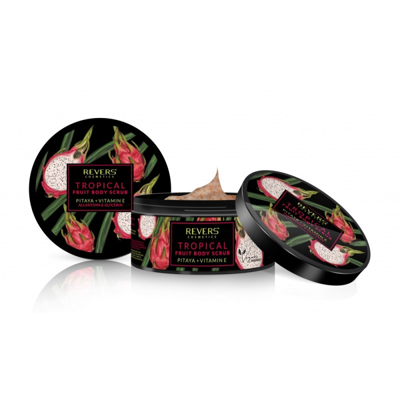 REVERS Tropical Fruit Body Scrub Peeling do ciała - Pitaja+Witamina E 200ml REVERS Tropical Fruit Body Scrub Peeling do ciała - Pitaja+Witamina E 200ml
