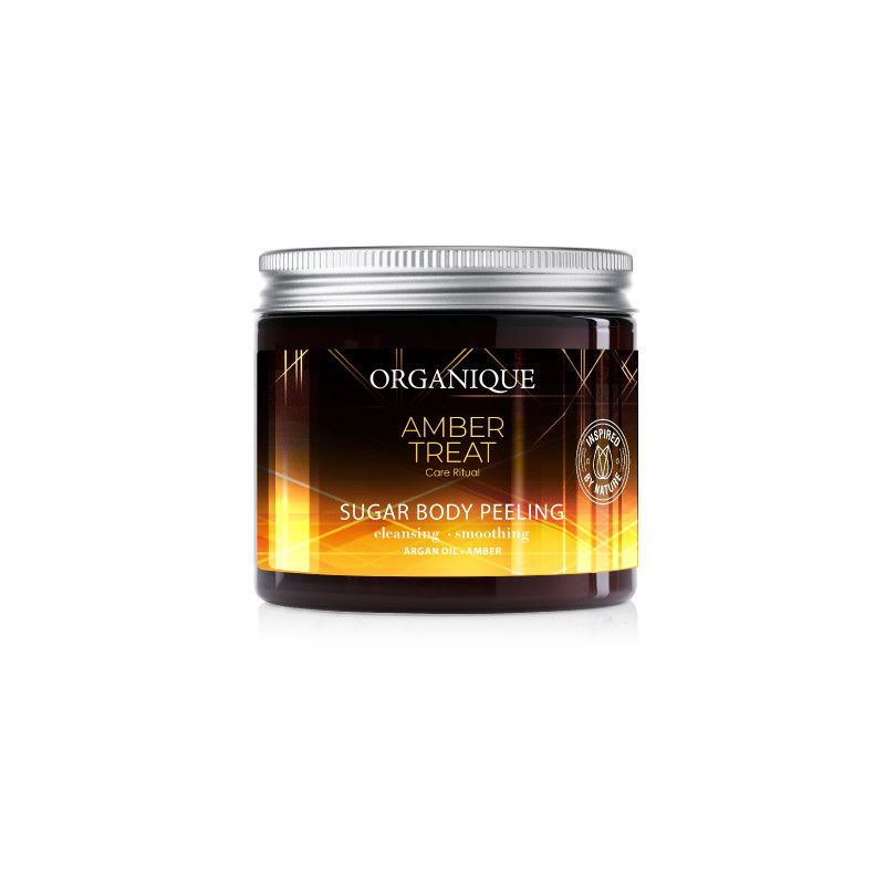 Cukrowy peeling do ciała Amber Treat 200 ml Cukrowy peeling do ciała Amber Treat 200 ml