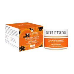 Orientana Peeling do twarzy PAPAJA-ŻEŃ-SZEŃ INDYJSKI 50g