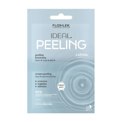 FLOSLEK Clean Skin Peeling kremowy Ideal na twarz,szyję i dekolt - skóra dojrzała 2x4ml