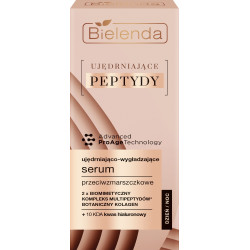 Bielenda Ujędrniające Peptydy Ujędniająco-Wygładzające Serum przeciwzmarszczkowe na dzień i noc 30ml