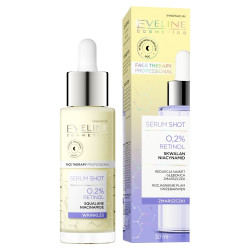 Eveline Face Therapy Professional Serum Shot Kuracja redukująca zmarszczki - 0.2% Retinol  30ml