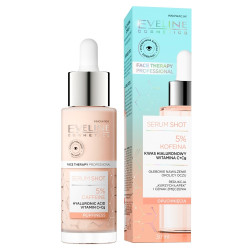 Eveline Face Therapy Professional Serum Shot Kuracja do skóry okolic oczu - 5% Kofeina  30ml