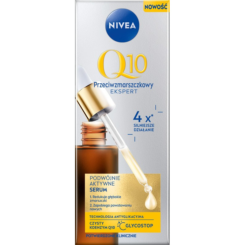 NIVEA Q10 Ekspert Serum do twarzy o podwójnym działaniu 30 ml