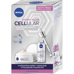 NIVEA Zestaw Duo Expert Filler Krem na dzień + serum