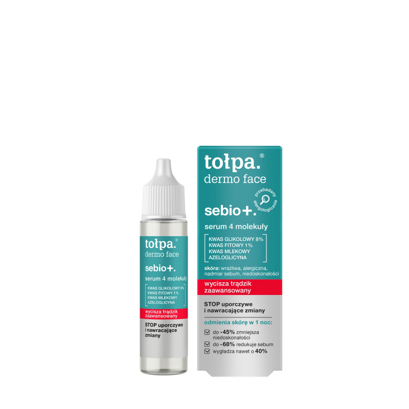 TOŁPA Dermo Face Sebio+ Serum do twarzy - 4 Molekuły  20 ml