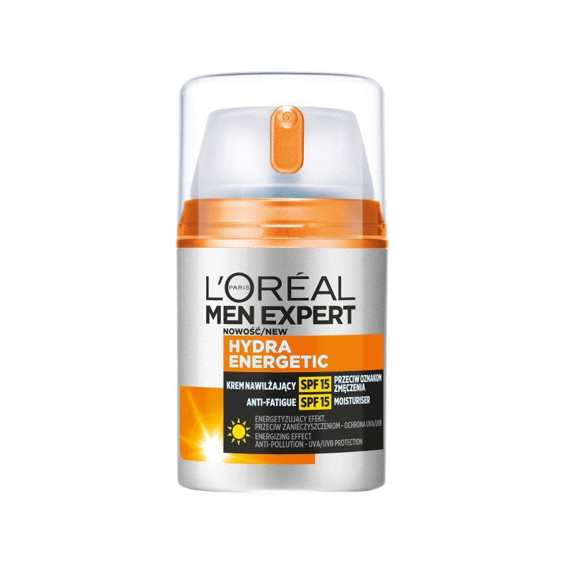 Loreal Men Expert Hydra Energetic Krem nawilżający przeciw oznakom zmęczenia SPF15 50ml