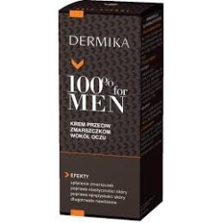 Dermika 100% for Men Krem pod oczy przeciwzmarszczkowy  15ml