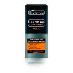 Bielenda Only for Man Extra Energy Krem nawilżający przeciw oznakom zmęczenia  50ml