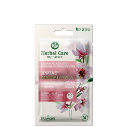 Farmona Herbal Care Peeling drobnoziarnisty Kwiat Migdałowca -  saszetka 5ml x 2