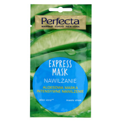 Perfecta Express Mask Aloesowa Maska intensywne nawilżanie  8ml