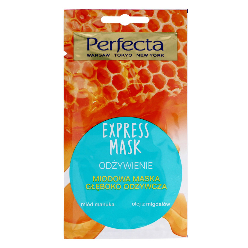 Perfecta Express Mask Miodowa Maska głęboko odżywcza  8ml