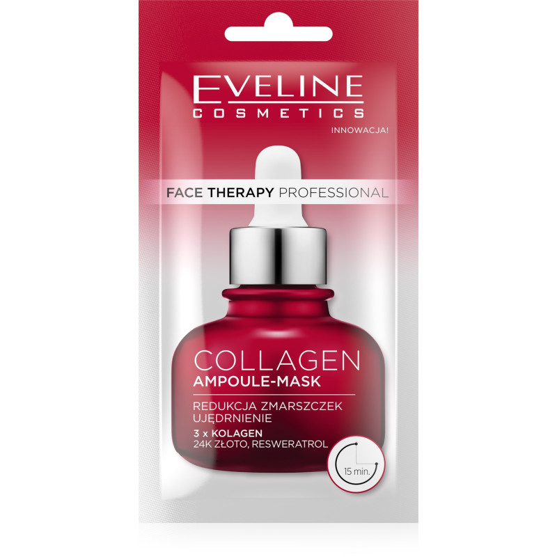 Eveline Face Therapy Professional Maska-ampułka Collagen 8ml Eveline Face Therapy Professional Maska-ampułka Collagen 8ml