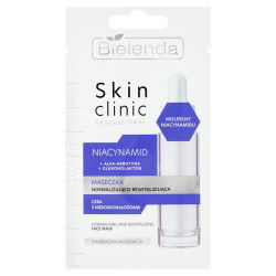 Bielenda Skin Clinic Professional Niacynamid Maseczka normalizująco-rewitalizująca 8g