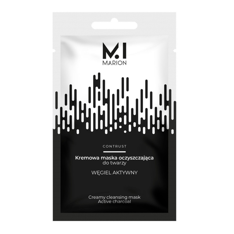 MARION Aktywny Węgiel Maska kremowa do twarzy 10 g MARION Aktywny Węgiel Maska kremowa do twarzy 10 g