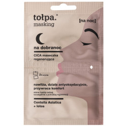 TOŁPA Masking Maseczka regenerująca CICA - na dobranoc 5ml x 2