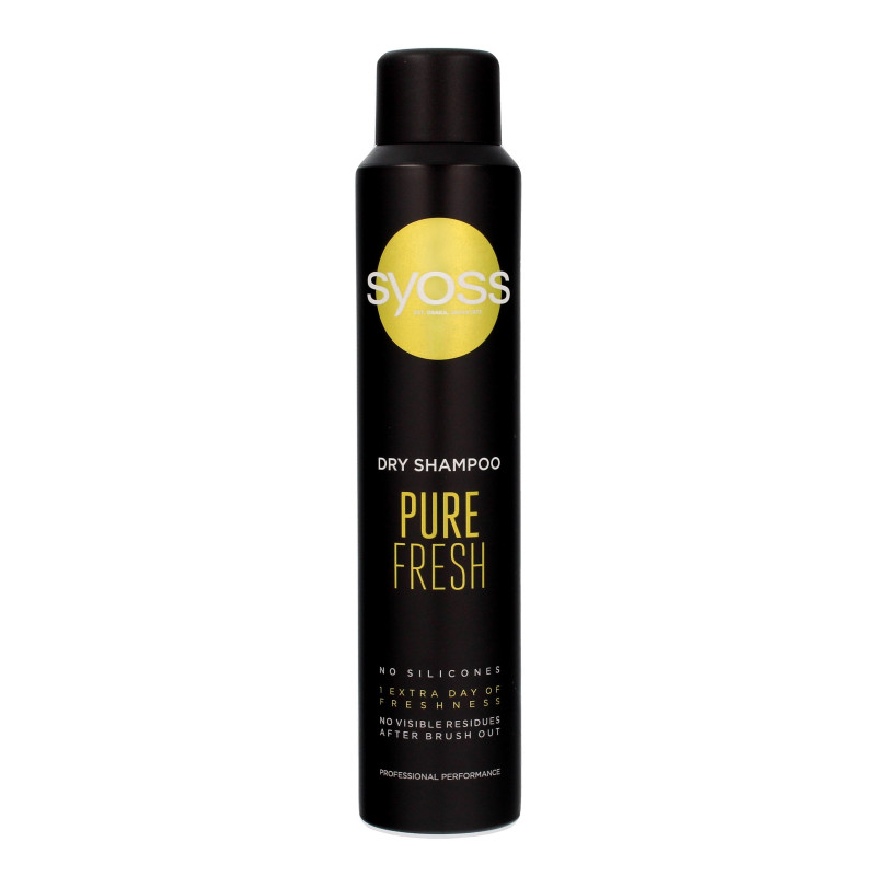 Schwarzkopf Syoss Pure Fresh Suchy szampon do włosów  200ml