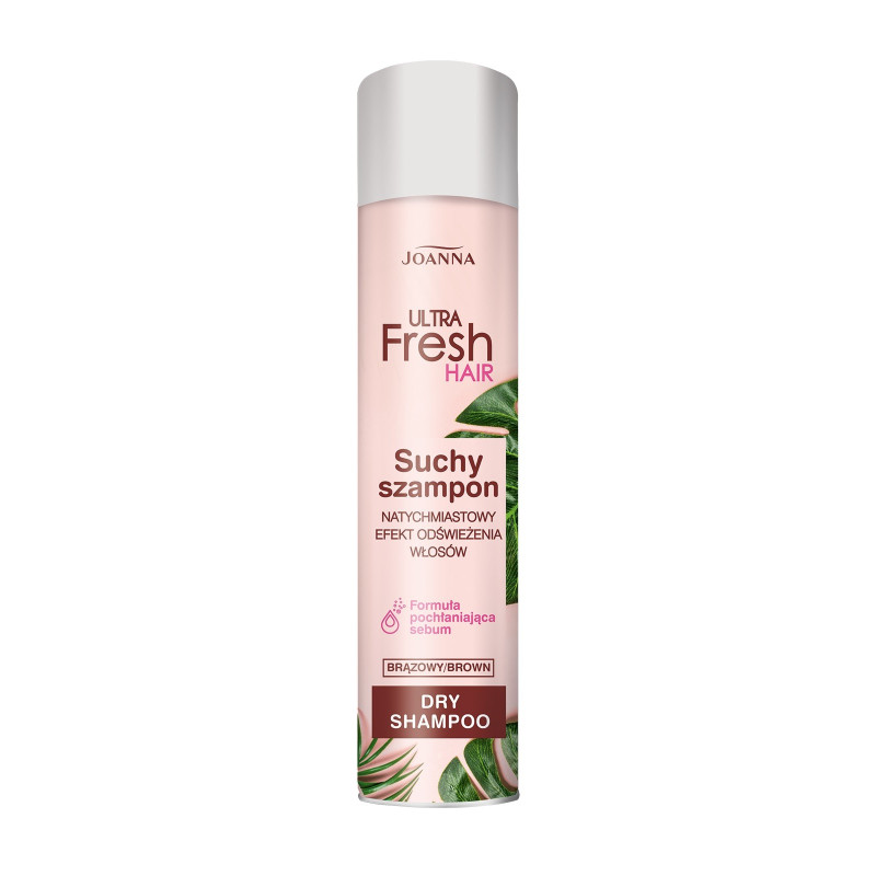 JOANNA ULTRA FRESH HAIR Suchy szampon BROWN 200ml