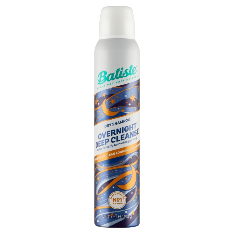 Batiste Suchy Szampon do włosów Overnight Deep Cleanse - włosy przetłuszczające się 200ml Batiste Suchy Szampon do włosów Overnight Deep Cleanse - włosy przetłuszczające się 200ml