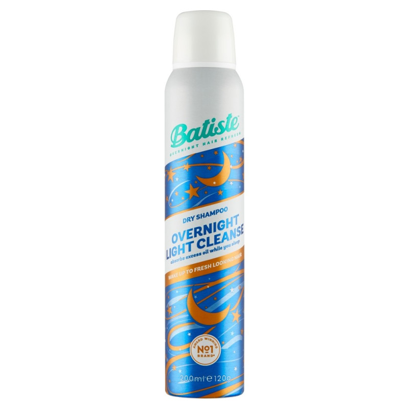 Batiste Suchy Szampon do włosów Overnight Light Cleanse - włosy suche 200ml