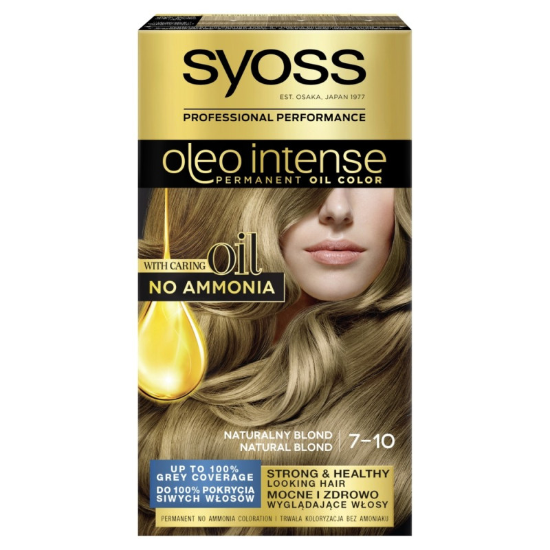 Schwarzkopf Syoss Farba do włosów Oleo 7-10 naturalny blond  1op.