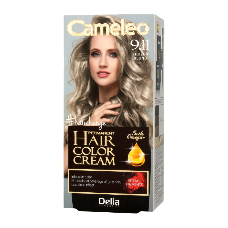 Delia Cosmetics Cameleo HCC Farba permanentna Omega+ nr 9.11 Frozen Blond  1op.