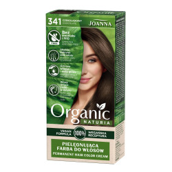 Joanna Naturia Organic Vegan Farba nr 341 Czekoladowy 1 op.