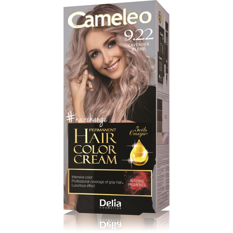 Delia Cosmetics Cameleo HCC Farba permanentna Omega+ nr 9.22 Lavender Blond 1op. Delia Cosmetics Cameleo HCC Farba permanentna Omega+ nr 9.22 Lavender Blond 1op.
