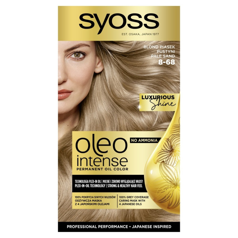 Schwarzkopf Syoss Farba do włosów Oleo 8-68 Blond Piasek Pustyni 1op. Schwarzkopf Syoss Farba do włosów Oleo 8-68 Blond Piasek Pustyni 1op.